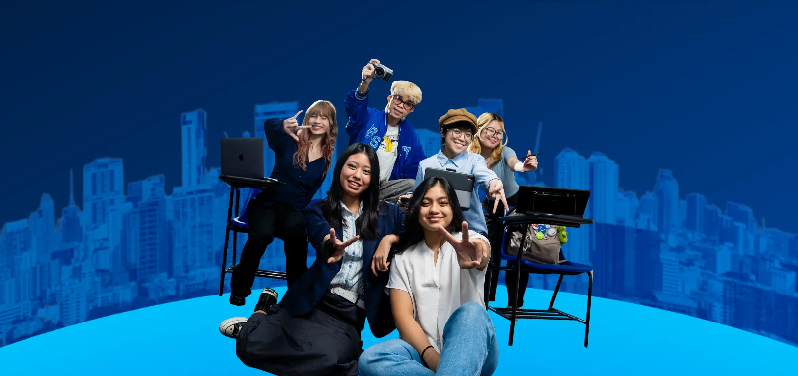 Animation students