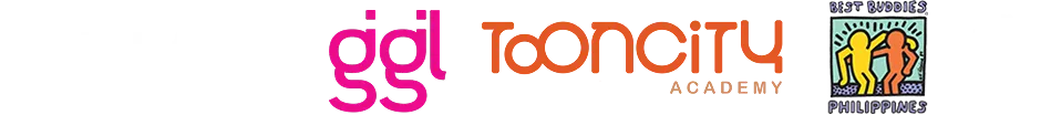 Partner logos: Gigil, Toon City Academy, Best Buddies Philippines